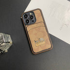 Luxury Coach Phone Case Card Holder Leather For I Pro Max for 11-pro