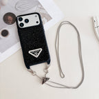Prada Phone Case On Chain iPhone 12-17 / Pro / Pro Max / Plus / Air