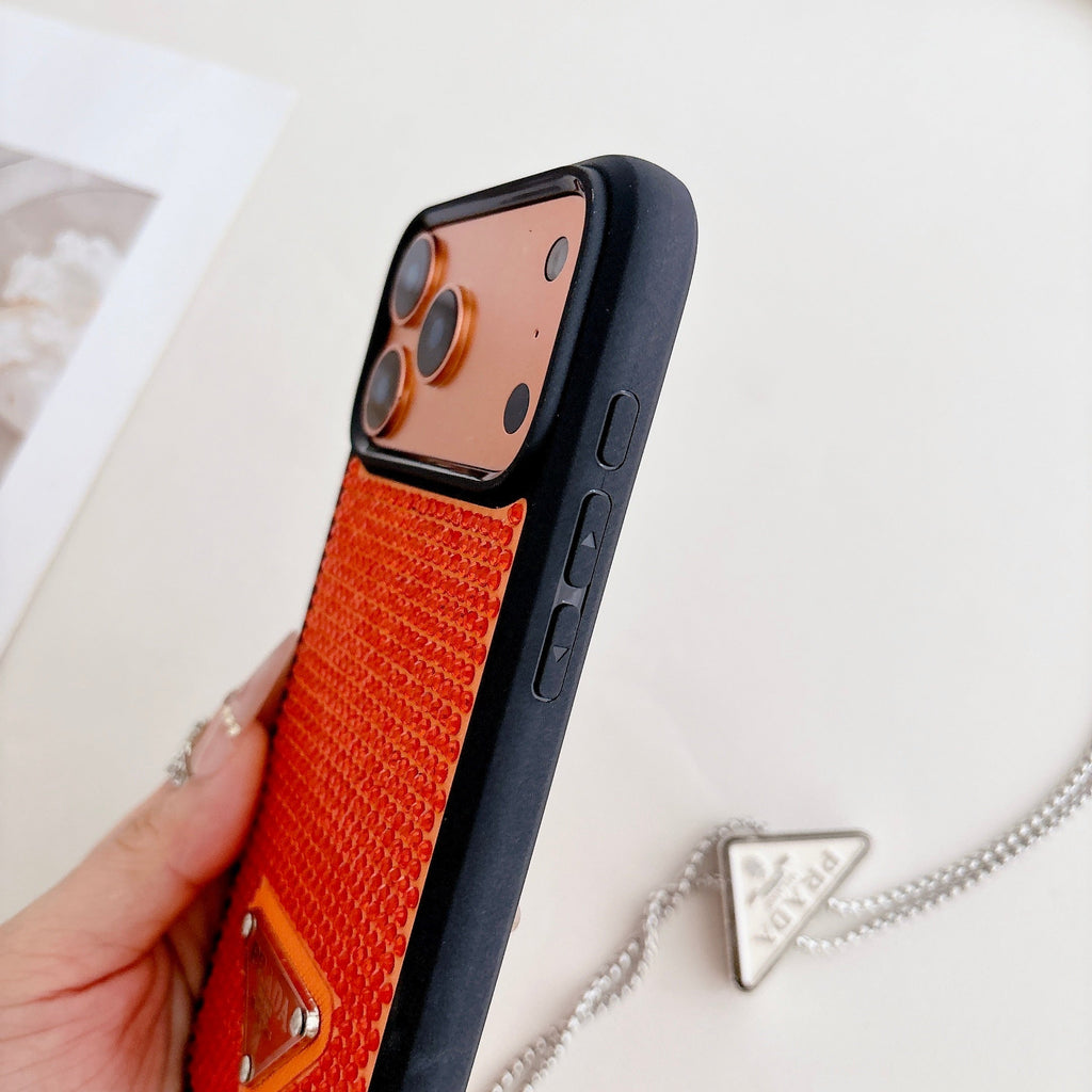 Prada Phone Case On Chain iPhone 12-17 / Pro / Pro Max / Plus / Air for 12-pro