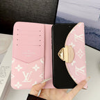 Crossbody Wallet Mini Bag LV Style Phone Case For iPhone 13-17 / Pro / Pro Max / Plus / Air for 13-p