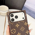 Crossbody Wallet Mini Bag LV Style Phone Case For iPhone 13-17 / Pro / Pro Max / Plus / Air for 14-p