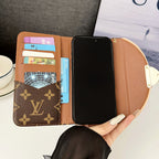 Crossbody Wallet Mini Bag LV Style Phone Case For iPhone 13-17 / Pro / Pro Max / Plus / Air for 14-p
