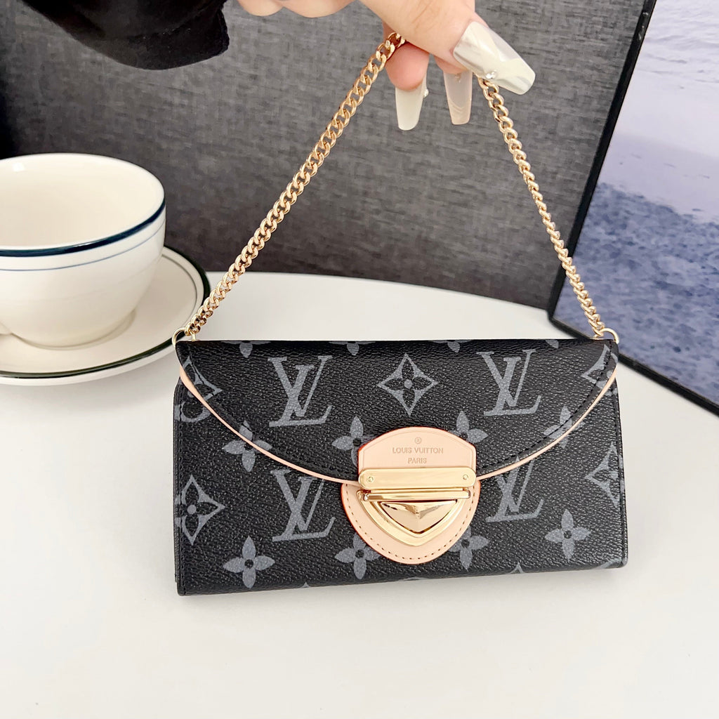 Crossbody Wallet Mini Bag LV Style Phone Case For iPhone 13-17 / Pro / Pro Max / Plus / Air for 14-p