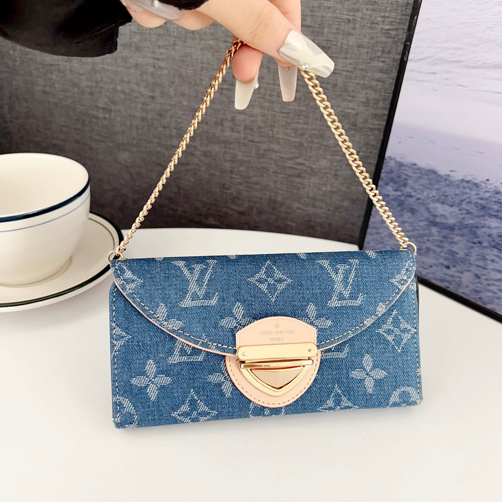 Crossbody Wallet Mini Bag LV Style Phone Case For iPhone 13-17 / Pro / Pro Max / Plus / Air for 14-p