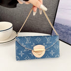 Crossbody Wallet Mini Bag LV Style Phone Case For iPhone 13-17 / Pro / Pro Max / Plus / Air for 14-p