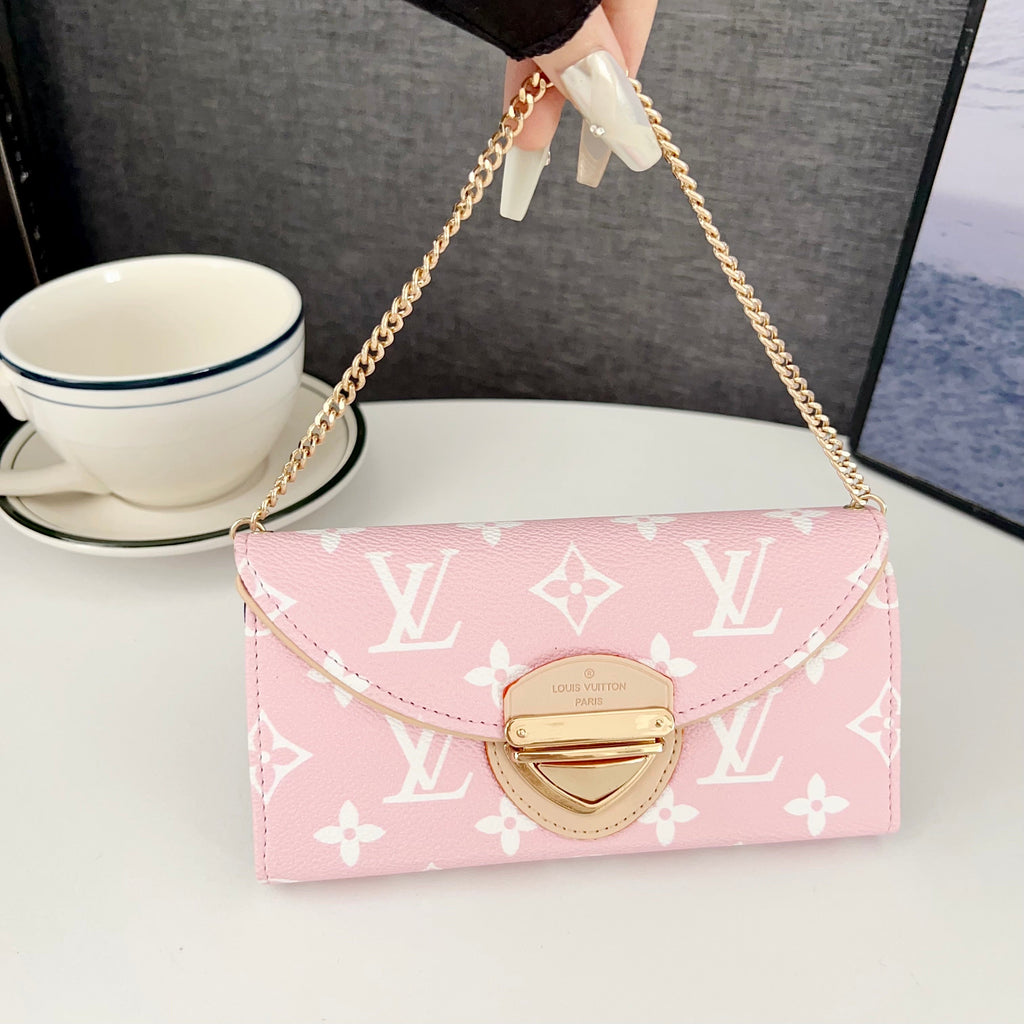 Crossbody Wallet Mini Bag LV Style Phone Case For iPhone 13-17 / Pro / Pro Max / Plus / Air for 14-p