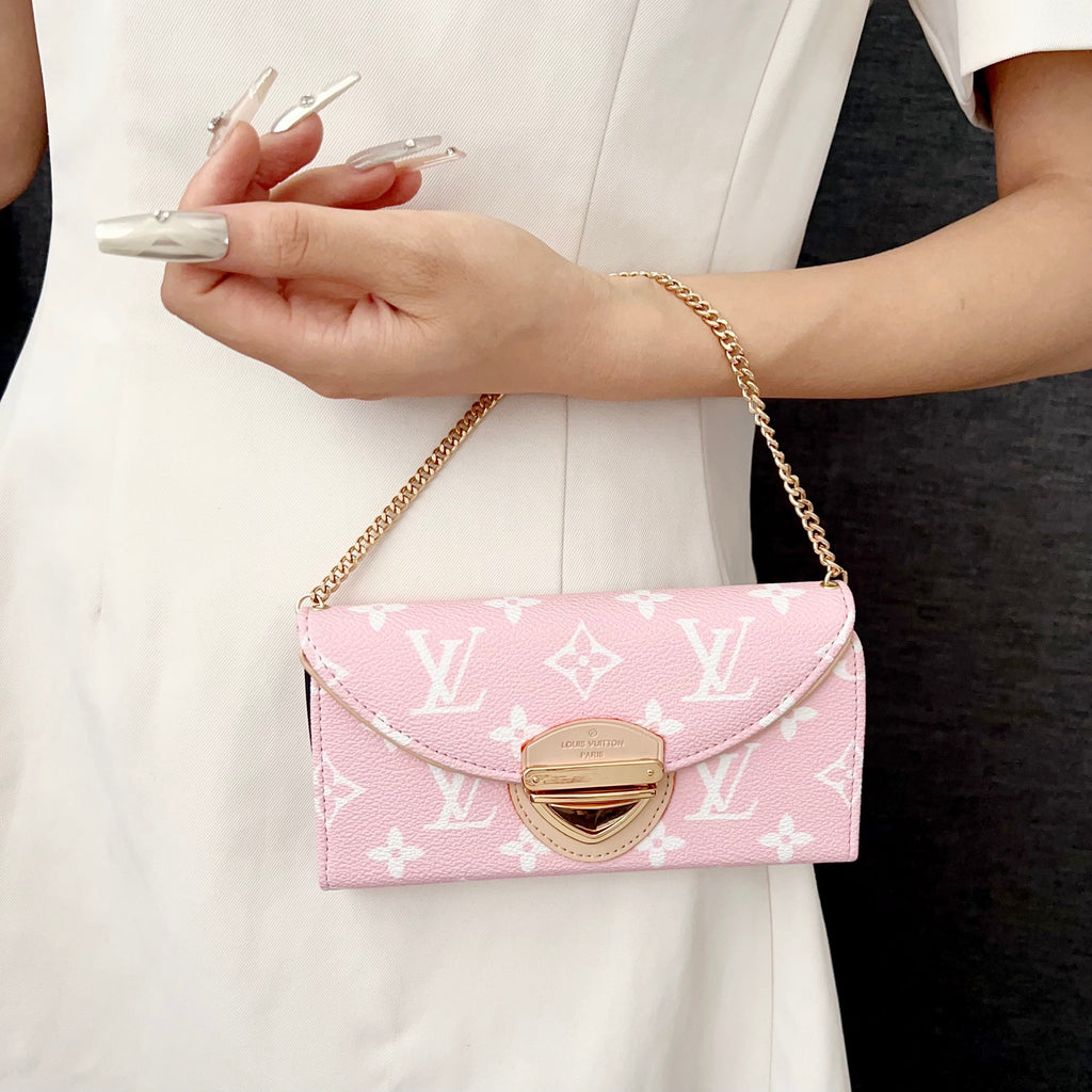 Crossbody Wallet Mini Bag LV Style Phone Case For iPhone 13-17 / Pro / Pro Max / Plus / Air for 13-p