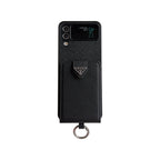 Crossbody Wallet Case Prada Style Samsung Z Flip 3/4/5/6/7 for z-flip-3