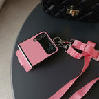Crossbody Wallet Case Prada Style Samsung Z Flip 3/4/5/6/7 for z-flip-5