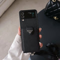 Crossbody Wallet Case Prada Style Samsung Z Flip 3/4/5/6/7 for z-flip-6