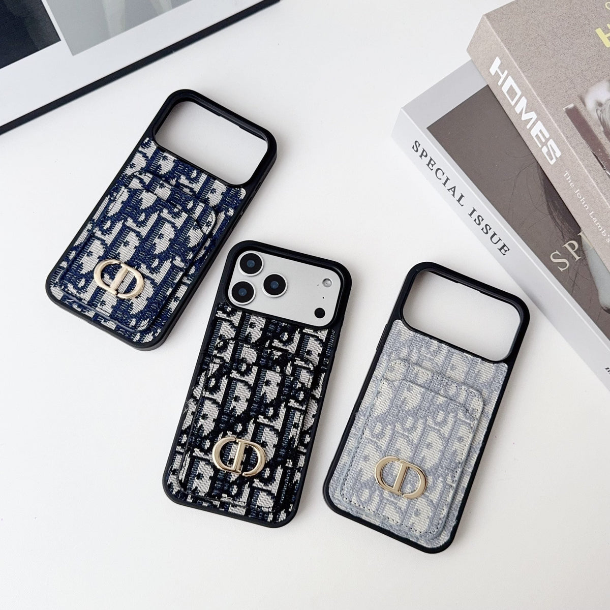 Fabric Dr Phone Case Card Holder For iPhone 17 / Pro / Pro Max / Air for iphone-17