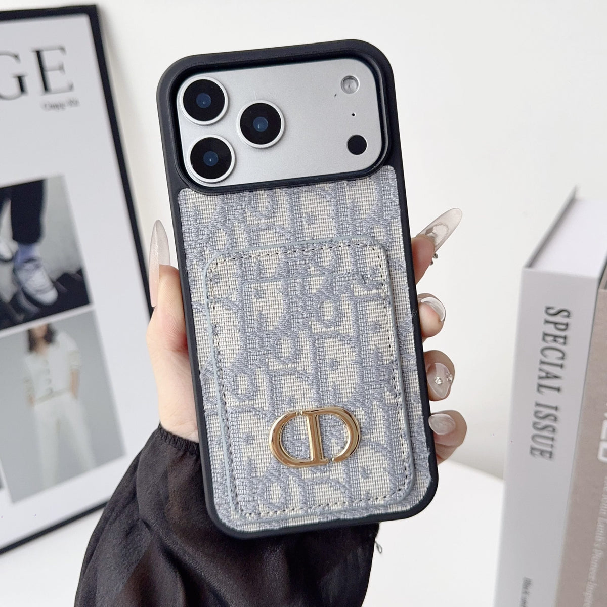Fabric Dr Phone Case Card Holder For iPhone 17 / Pro / Pro Max / Air for iphone-17-air