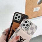 LV Phone Case Card Slot Fashion Leather For I Pro Max Plus for 11