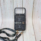 Designer Crossbody LV Zipped iPhone Case For 17/Pro/Pro Max/Air for 17-pro