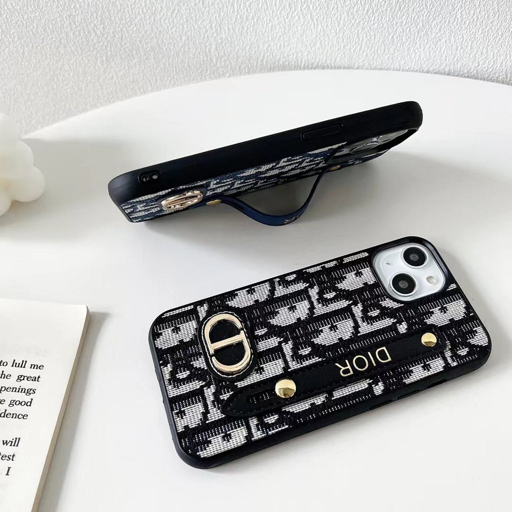 Dior Phone Case I Pro Max Plus Hand Strap for 12