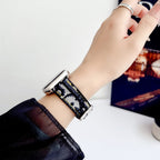 Fabric Dior Apple Watch Band for 38mm-40mm-41mm