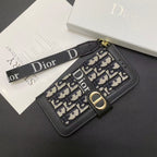 Dior Wallet iPhone Case With Strap For 12 13 14 15 16 Pro Max Plus Series for 12-pro