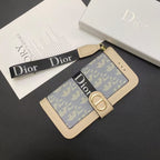 Dior Wallet iPhone Case With Strap For 12 13 14 15 16 Pro Max Plus Series for 12-pro