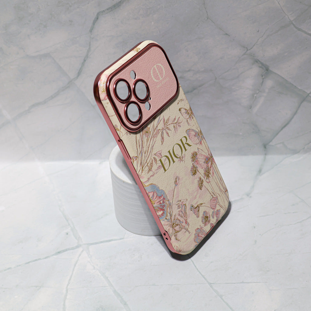 Dior Case Flower Style For I / Pro / Pro Max for iphone-13-pro-max
