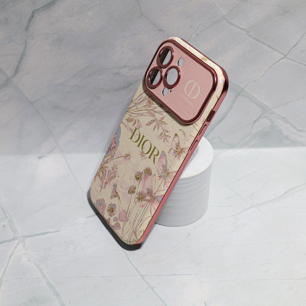 Dior Case Flower Style For I / Pro / Pro Max for iphone-13-pro
