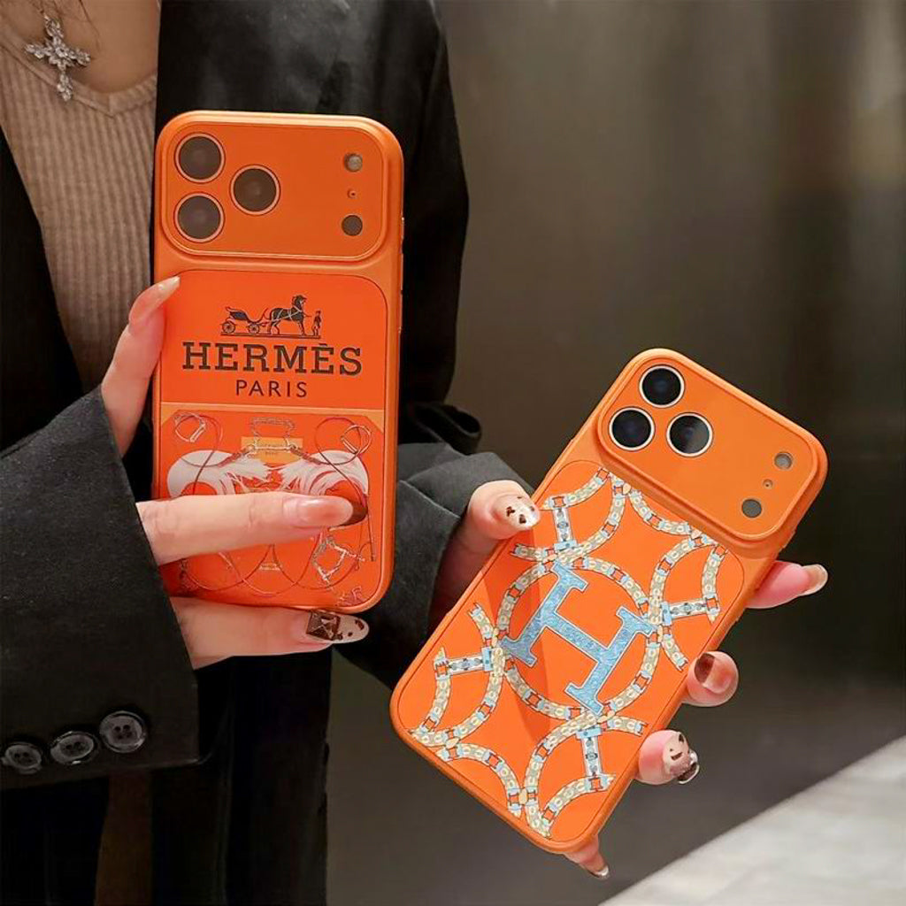 Fashion H Pattern Phone Case For iPhone 13-17 / Pro / Pro Max
