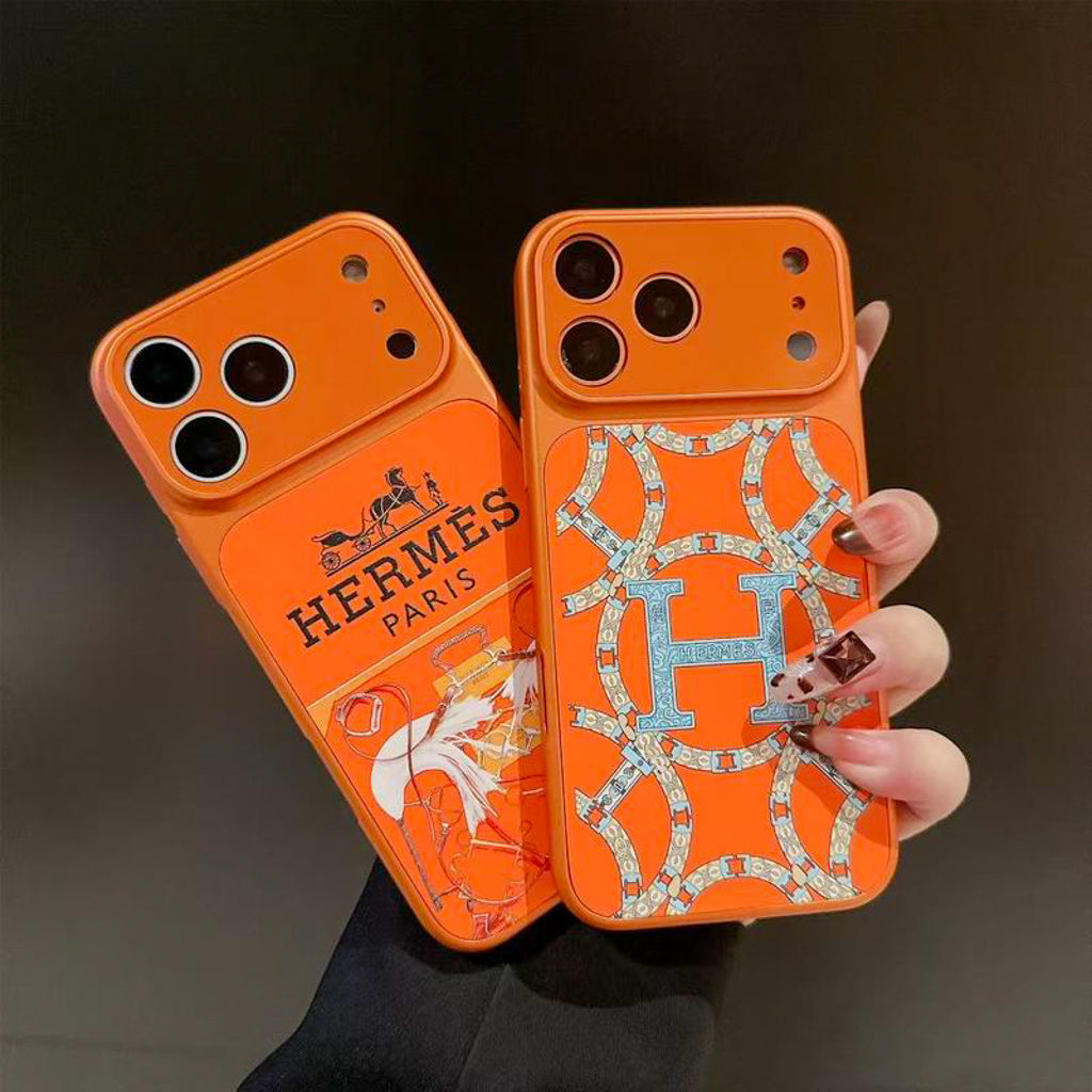 Fashion H Pattern Phone Case For iPhone 13-17 / Pro / Pro Max for 13-pro