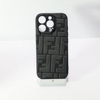 Fendi Leather iPhone Case For 12-17 Pro Max Plus for 12-pro-max