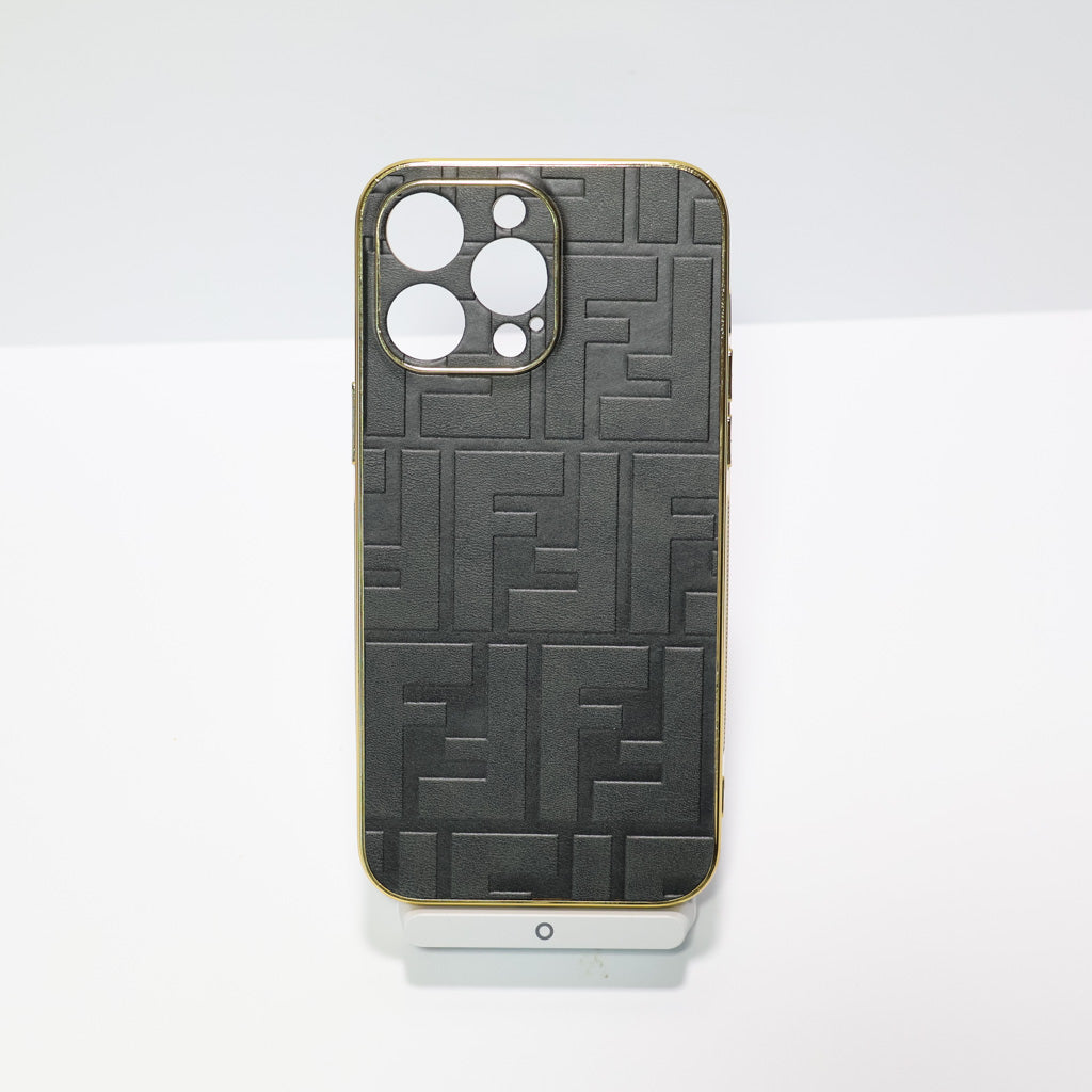 Fendi Electroplated iPhone Case For 12-17 Pro Max Plus for 12-pro-max