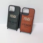 Fendi Card Holder iPhone Case Crossbody 12-16 Pro Max Plus