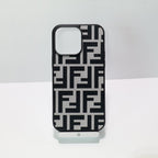 Fendi Fabric Phone Case For iPhone 12-17 Pro Max for 12-pro