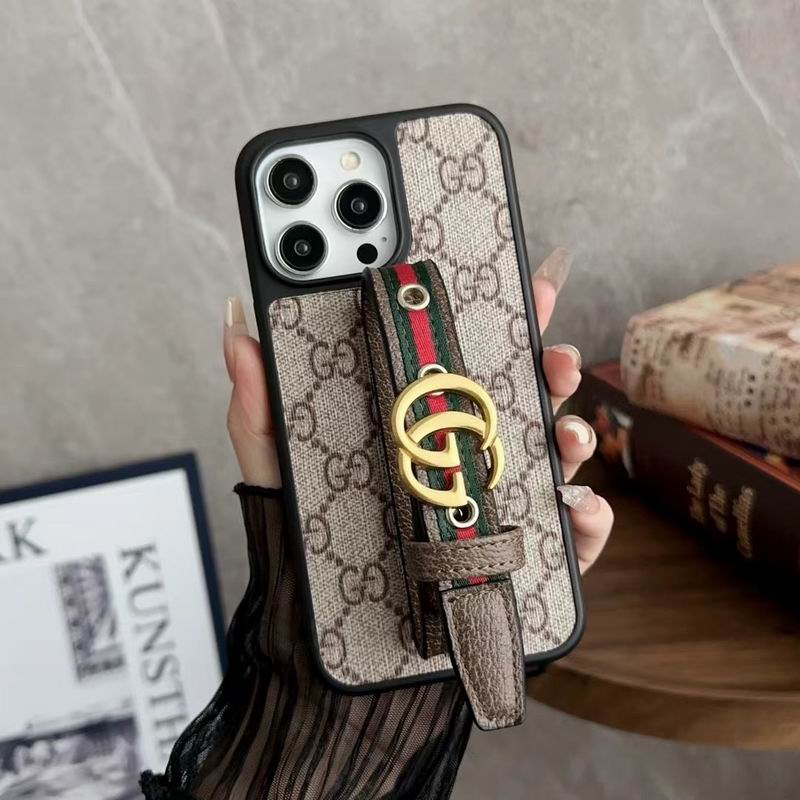 LV Case iPhone Pro Max Plus 16 / 15 / 14 / 13 / 12 Adjustable Hand Strap Kickstand for 12-pro