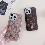 Folding Card Slot Designer Phone Case I Pro Max Plus for 13