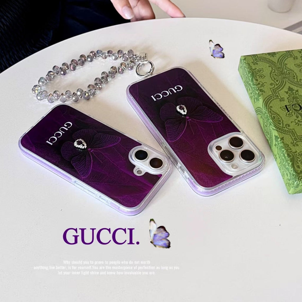 GG Butterfly iPhone Case For 13-16 Pro Max Series for iphone-16