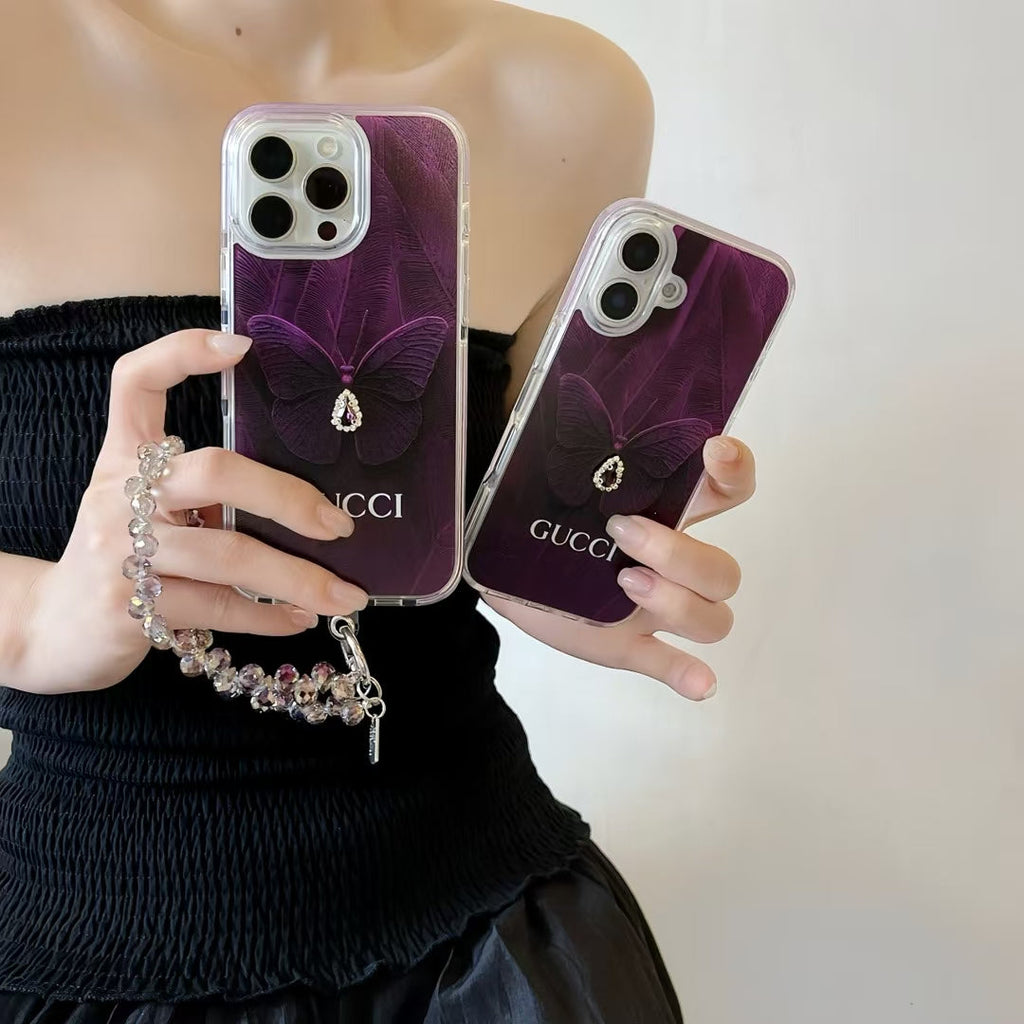 GG Butterfly iPhone Case For 13-16 Pro Max Series for iphone-15-pro-max