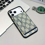 GG Card Holder Wallet Phone Case iPhone 17 / Pro / Max / Air for 17-air