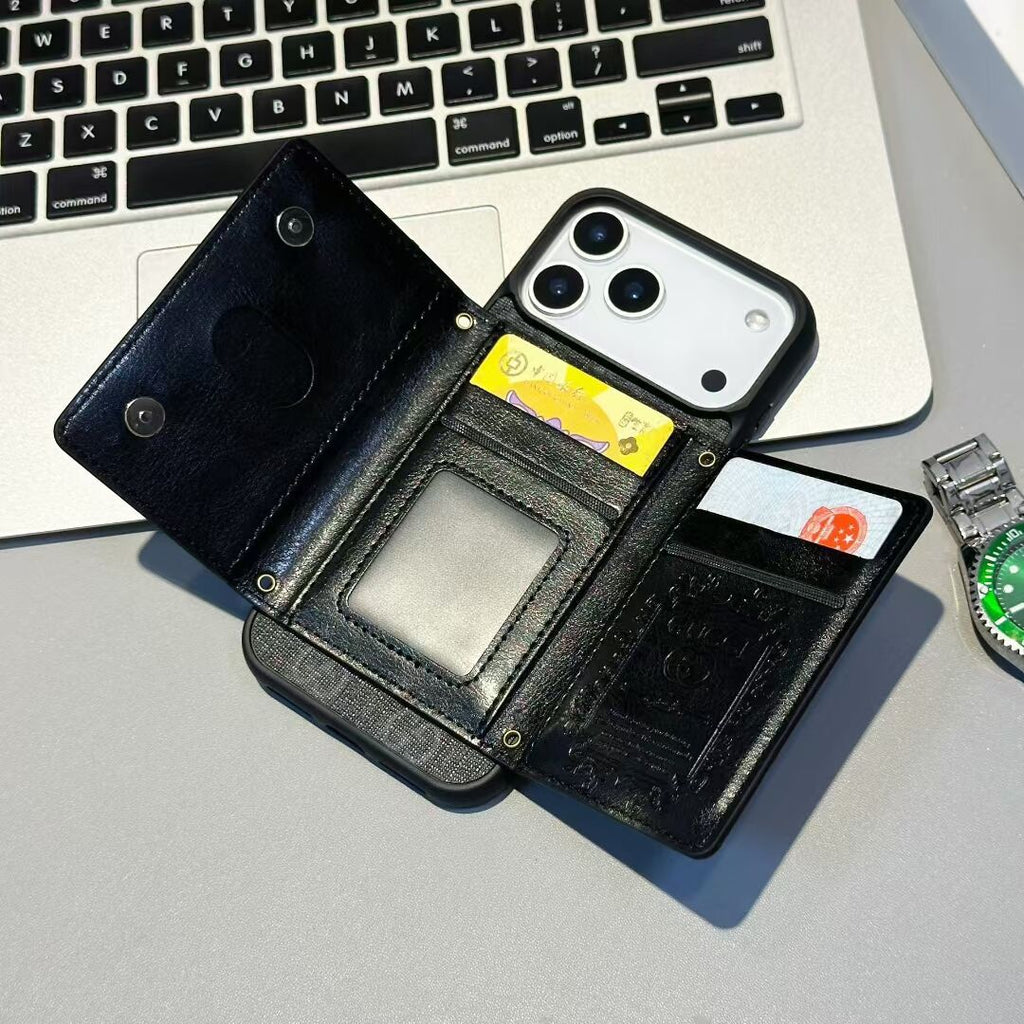 GG Card Holder Wallet Phone Case iPhone 17 / Pro / Max / Air for 17-air
