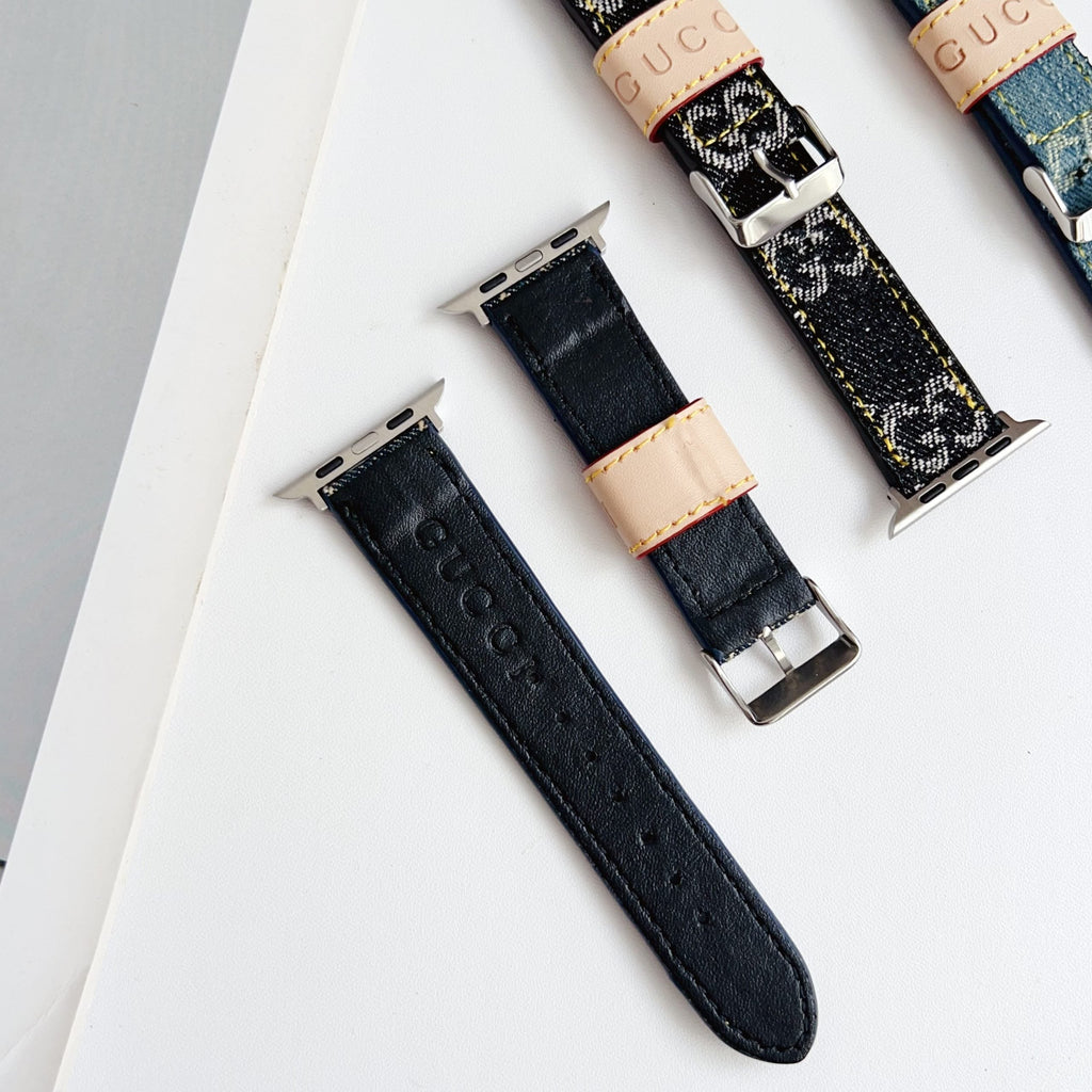 Fabric GG Apple Watch Band for 38mm-40mm-41mm