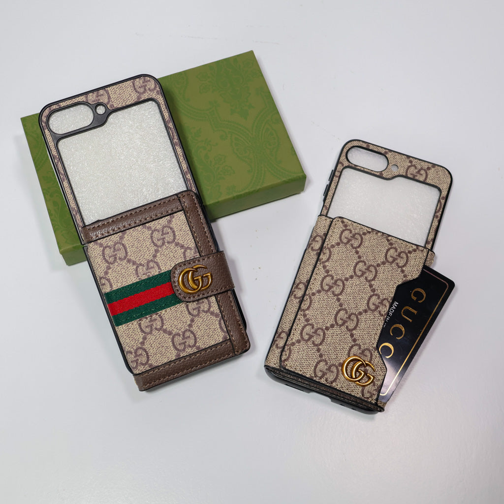 GG Z Flip Wallet Phone Case For 3 4 5 6 7 Series for z-flip-5