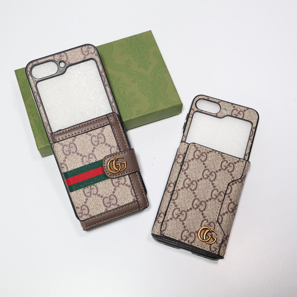 GG Z Flip Wallet Phone Case For 3 4 5 6 7 Series for z-flip-3