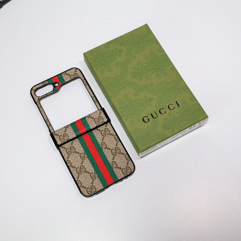 Gucci Z Flip Case For Samsung 3 4 5 6 7 Series for z-flip-4