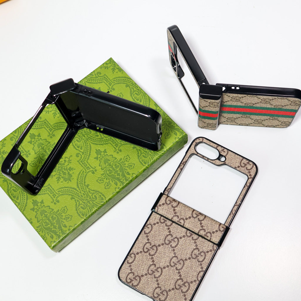 Gucci Z Flip Case For Samsung 3 4 5 6 7 Series for z-flip-3
