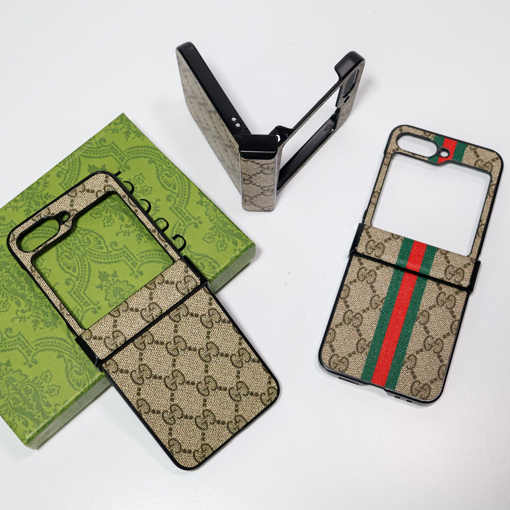 Gucci Z Flip Case For Samsung 3 4 5 6 7 Series for z-flip-4