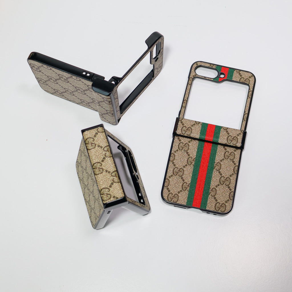 Gucci Z Flip Case For Samsung 3 4 5 6 7 Series for z-flip-3