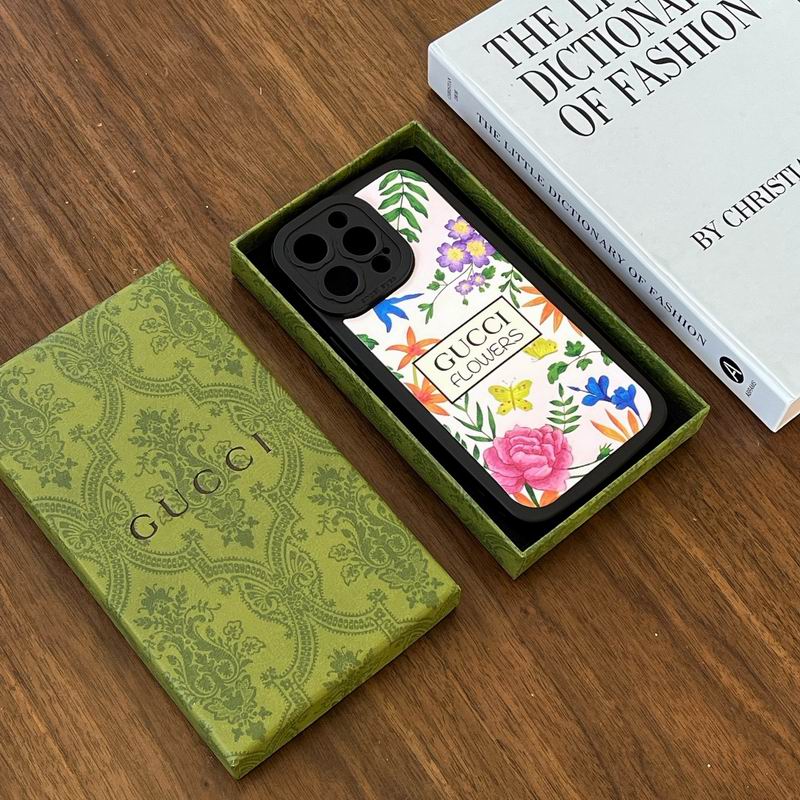 Gucci Flowers Phone Case For I Pro Max Plus for 12-pro-max