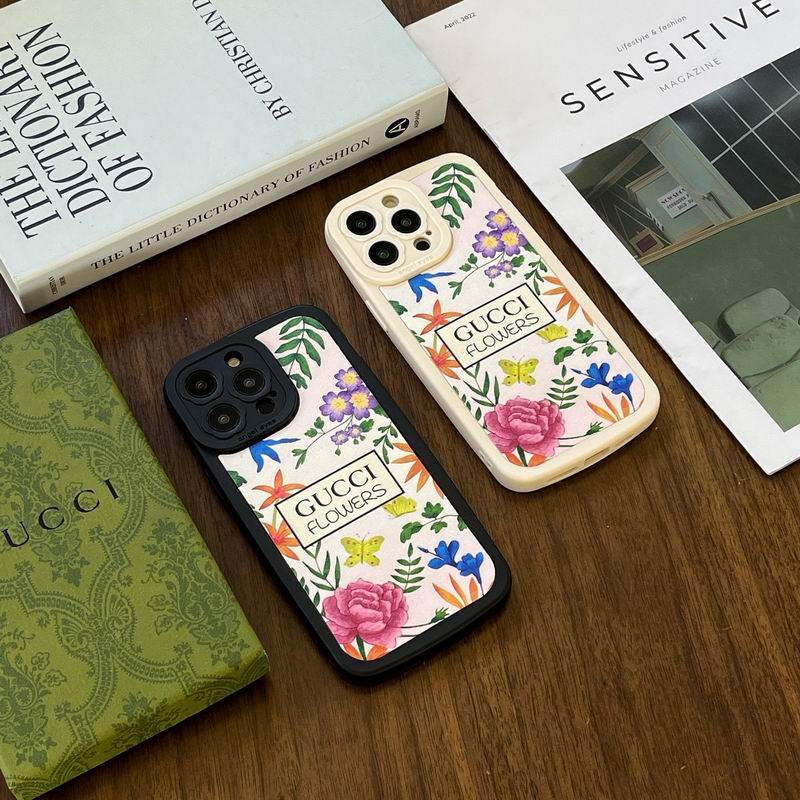 Gucci Flowers Phone Case For I Pro Max Plus for 12