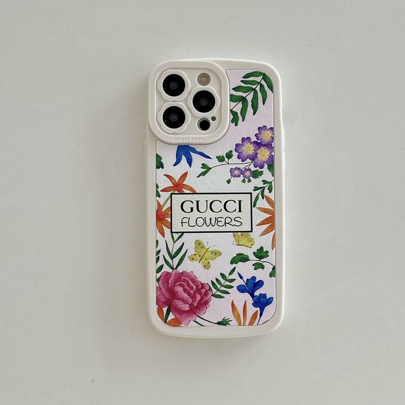 Gucci Flowers Phone Case For I Pro Max Plus for 13-pro