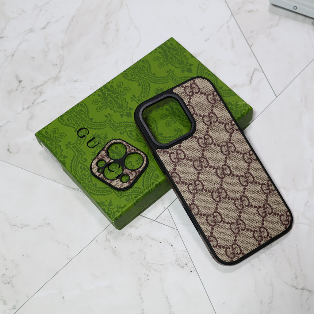 GG iPhone Cover For 12-17 / Pro / Pro Max / With Swappable Lens Cover iPhone Case for 13
