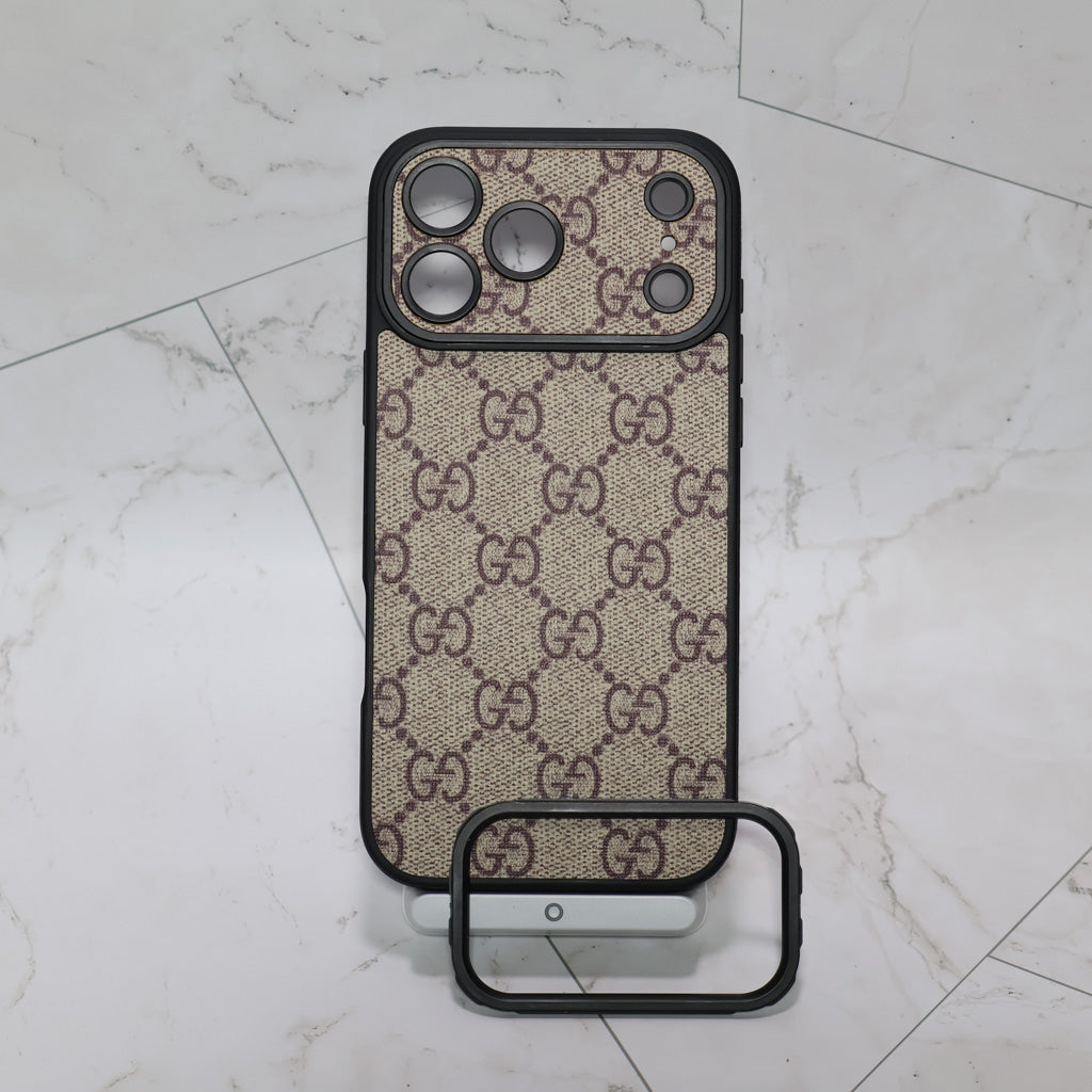 GG iPhone Cover For 12-17 / Pro / Pro Max / With Swappable Lens Cover iPhone Case for 16-pro