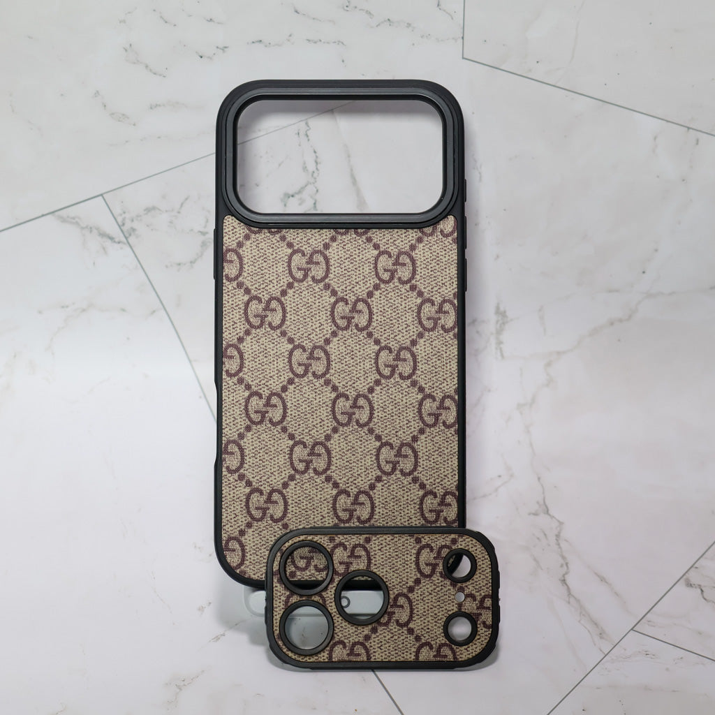 GG iPhone Cover For 12-17 / Pro / Pro Max / With Swappable Lens Cover iPhone Case for 16-pro-max