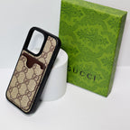 Card Holder Gucci Case For iPhone 12-16 Pro Max Plus for 12-pro